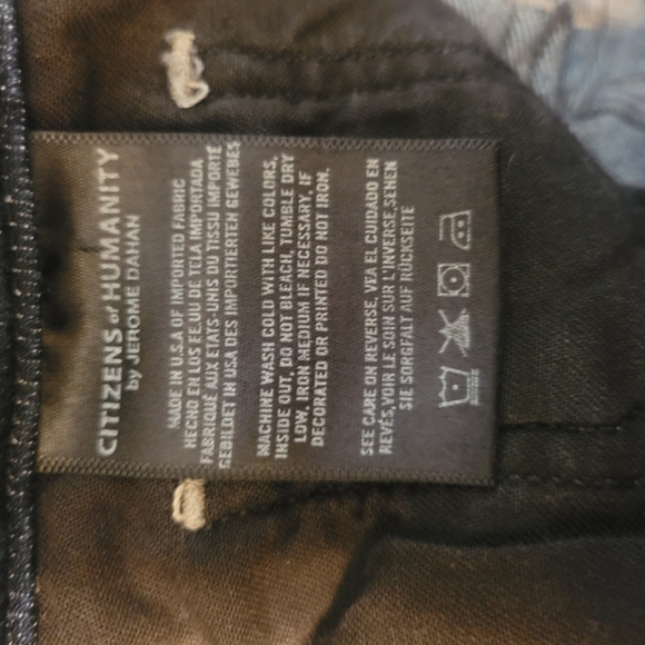 Citizens Of Humanity Blue Midrise Skinny Jeans. Size 30 - Picture 7 of 8